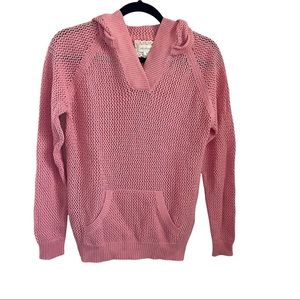 Shirt 469 Women’s Pink Knit Hoodie - S